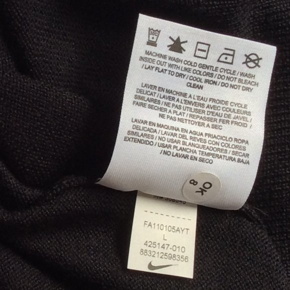 Nike Men's Wool-Blend Knit Pullover Golf Vest L - Picture 8 of 8